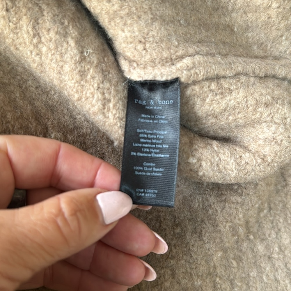 Rag And Bone Extra Fine Wool Sweater Size Large - image 7